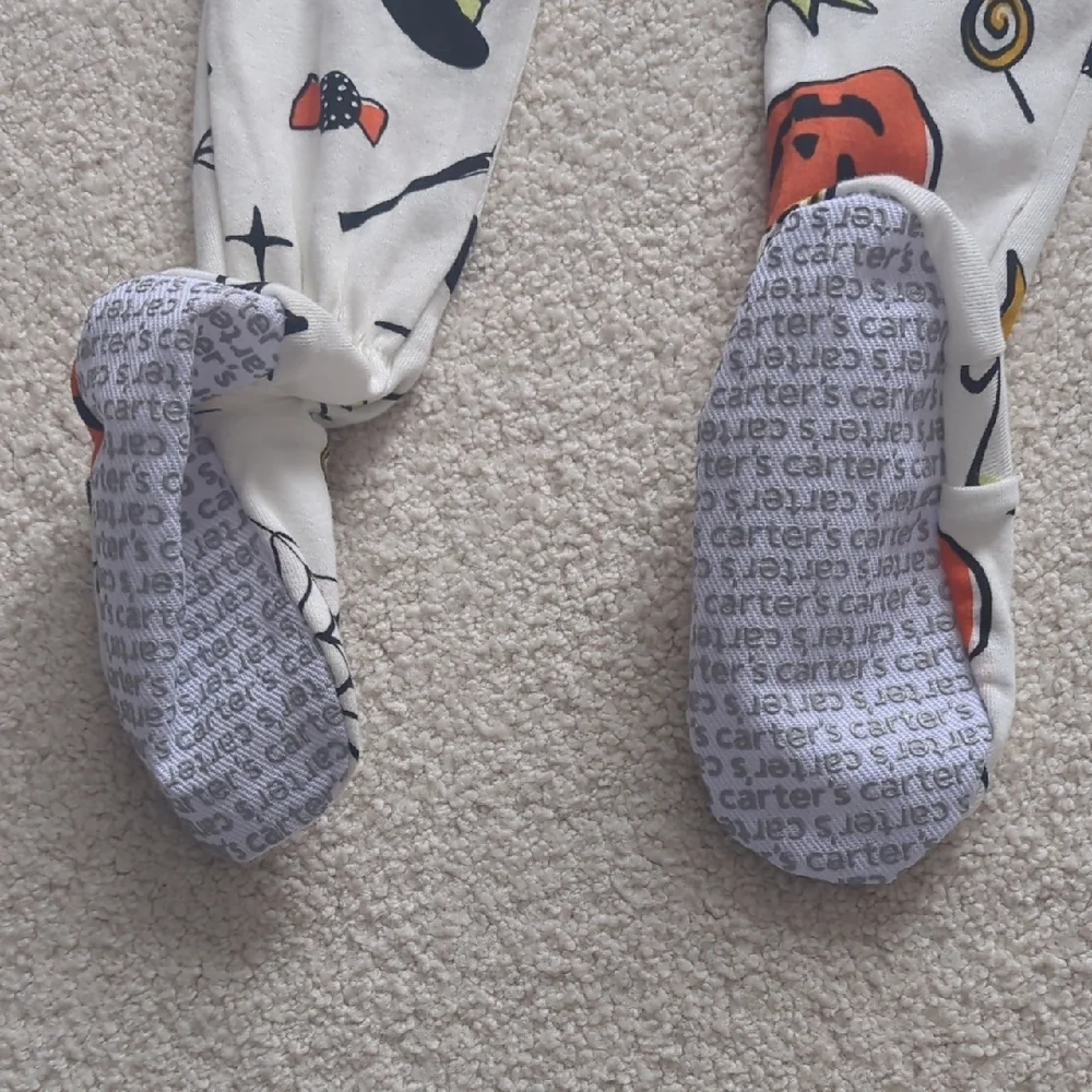 3 For $30. Carter's Halloween Footie Pajamas